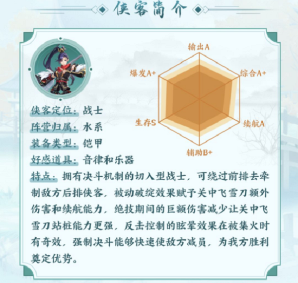 《烟雨江湖》随从排行选择推荐2022