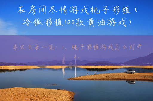 在房间尽情游戏桃子移植(冷狐移植100款黄油游戏)