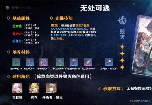 崩坏星穹铁道光锥图鉴一览大全