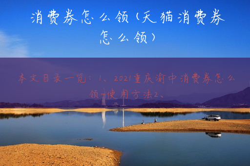 消费券怎么领(天猫消费券怎么领)
