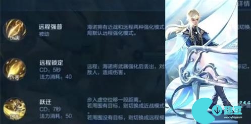 王者荣耀海诺上线时间/技能/英雄角色介绍