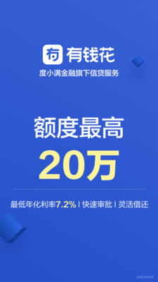 有钱花金融信贷软件